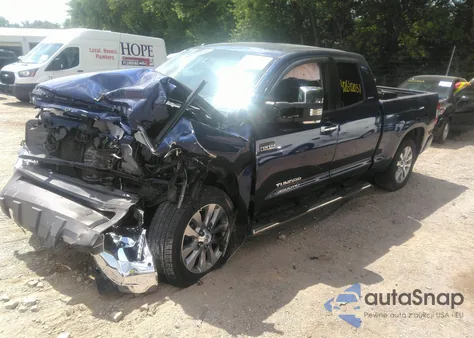 2014 Toyota Tundra Limited 5.7L V8 z USA, uszkodzony, nr VIN 5TFBY5F15EX386217